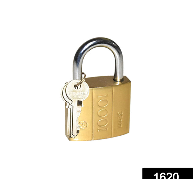 Solid multipurpose padlock with key for home security