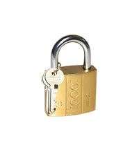 Solid multipurpose padlock with key for home security