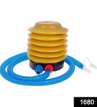 Portable air pump with foot pedal and easy-to-use design