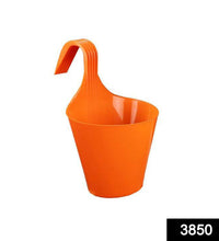 Colorful plastic hanging pot