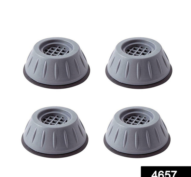 Anti-vibration pads with suction cups