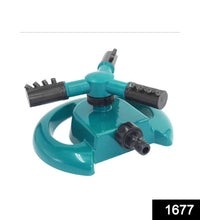 360-degree rotating sprinkler for watering large areas