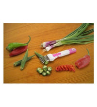 Vegetable cutter with fine blades