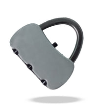 Combination padlock in stainless steel with reset option