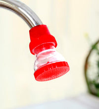 Big plastic 360-degree shower head faucet, versatile design.