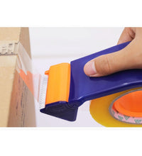 Portable tape cutter device