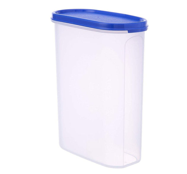 2000 ml transparent airtight food storage container with modular design.