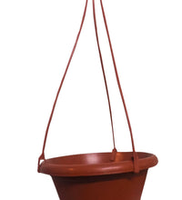 Flower pot with hanging rope for plants