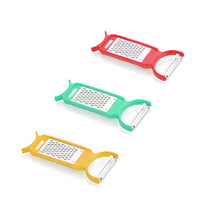 Vegetable cutter with grater and peeler functionality