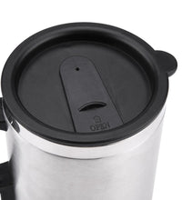 Convenient car kettle mug with 12V charging