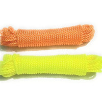 Indoor and outdoor multipurpose rope in mixed colors