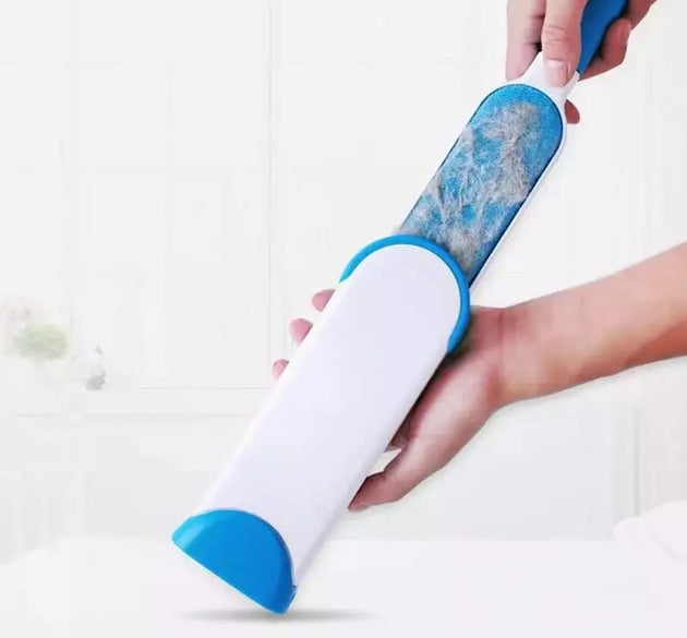 Double-sided pet hair remover for fur cleaning