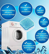 Deep cleaning tablet for washing machine