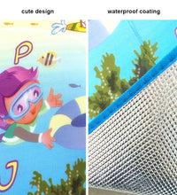 Waterproof floor mat for kids, single side, 180 x 115 cm