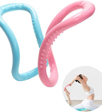 Yoga ring, Pilates ring, portable fitness tool for exercises.