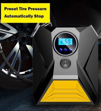 Mini digital car tire inflator pump for quick inflation