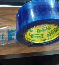 Blue tape for packaging with Flipkart logo for delivery use.