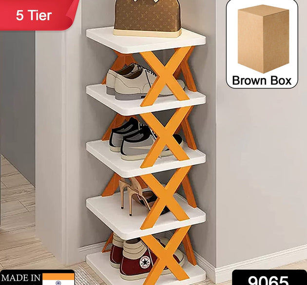 5-Layer Shoe Rack for Small Spaces & Easy Storage