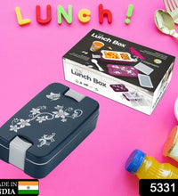 Lunch box with spoon