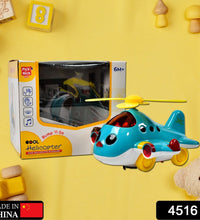 Musical airplane toy for toddlers