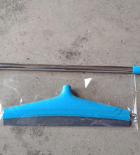 Floor cleaning tool with adjustable rod.