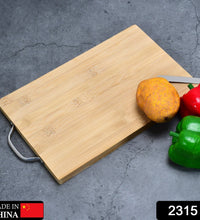 Thick bamboo cutting board