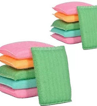 Durable and scratch-proof scrubber pads, pack of 12, perfect for delicate kitchen surfaces.