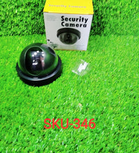 Dummy CCTV camera used for home security simulation