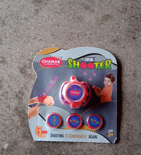 Hand disk shooter toy set for kids' play.