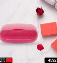 Leak-proof soap dish for travel use