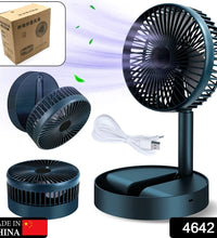 Silent table fan for office and bedside use.