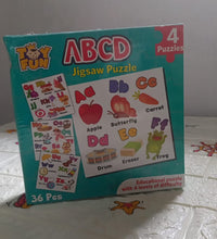 ABC learning puzzle set for children, bright and engaging