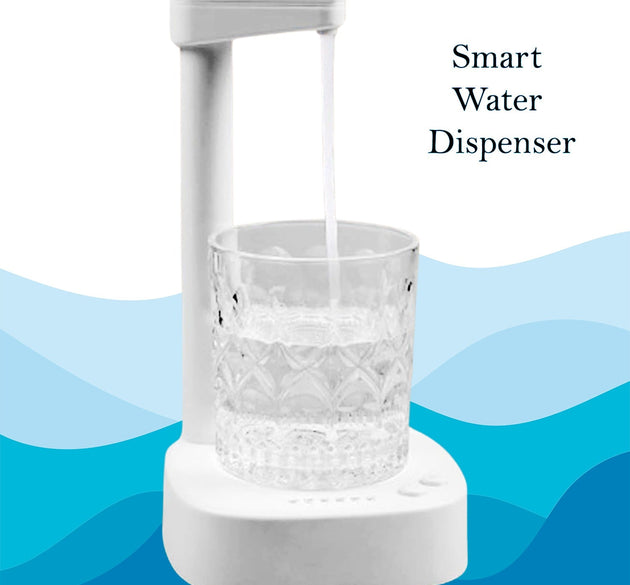 USB Charging, Desktop Water Bottle Dispenser, Intelligent Desktop Water Pump With Small Pipe, One Button Operation, Smart Table Bedside Water Dispenser, Desk Water Dispenser for Home, Office, Outdoor, Camping