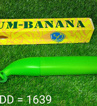 Compact foldable umbrella, banana shape, stylish design.