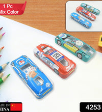 Car-shaped pencil case for kids' stationery