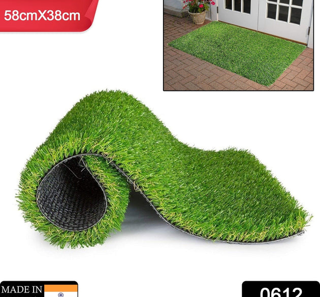 Soft plastic turf carpet, 58x38cm, for balcony or doormat