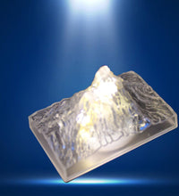 Iceberg design LED night light, safe and flameless for any room