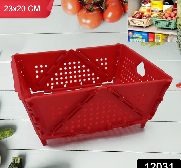 Storage Basket Box with Holes Ventilated Design