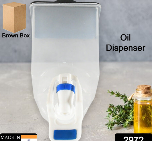 Wall mounted oil dispenser