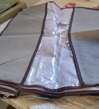 Clear storage bag for bedding and clothes