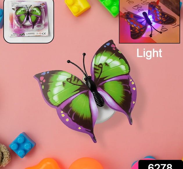 The Butterfly 3D Night Lamp Comes with 3D Illusion Design Suitable for Drawing Room, Lobby.