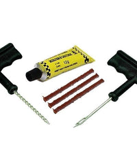 Full puncture repair set for cars and bikes