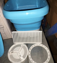 Small foldable washing machine, easy to carry and store