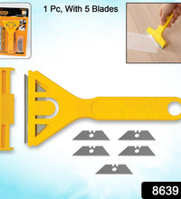 Plastic Scraper Cutter With 5 Blades