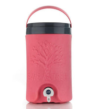 Durable water rover jug in colorful plastic for convenient storage.