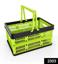 Portable storage crate for groceries