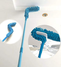 Foldable microfiber fan cleaning duster