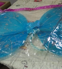 Blue fairy wings for costume