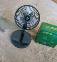 Silent personal fan suitable for bedside or office table.