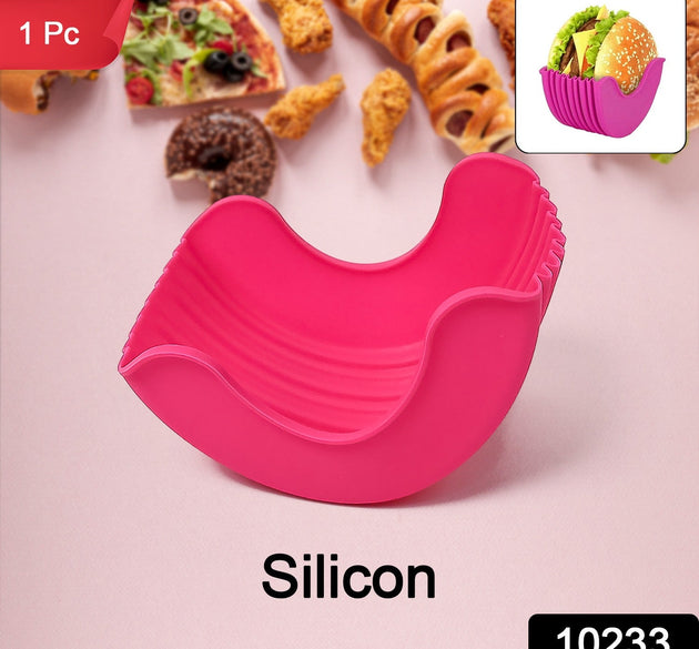 Silicone Burger Holder Snack 